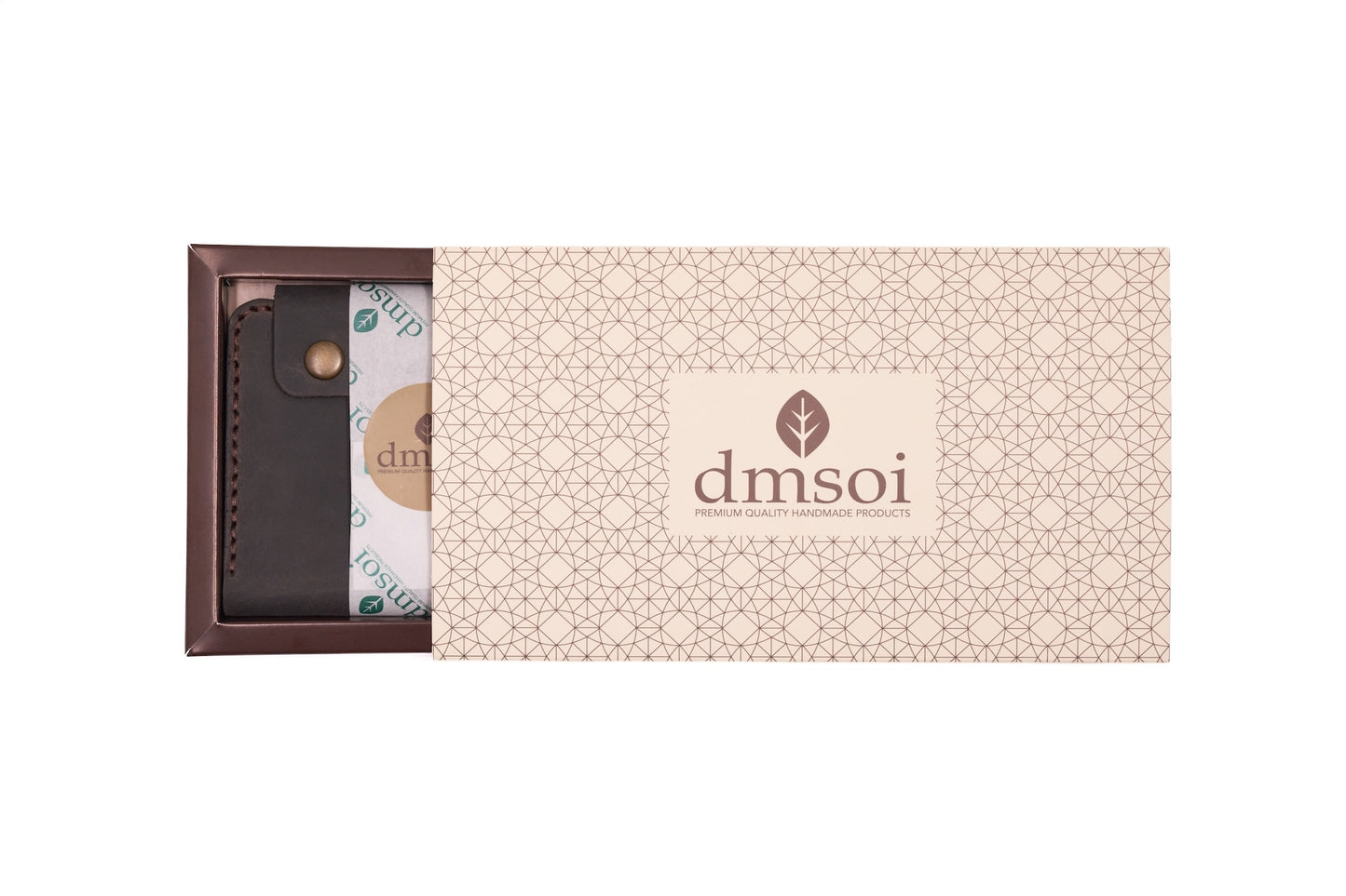 Kahve El Yapımı Deri Erkek Cüzdanı – Özenle Üretilmiş, Hediye ve Günlük Kullanım İçin İdeal