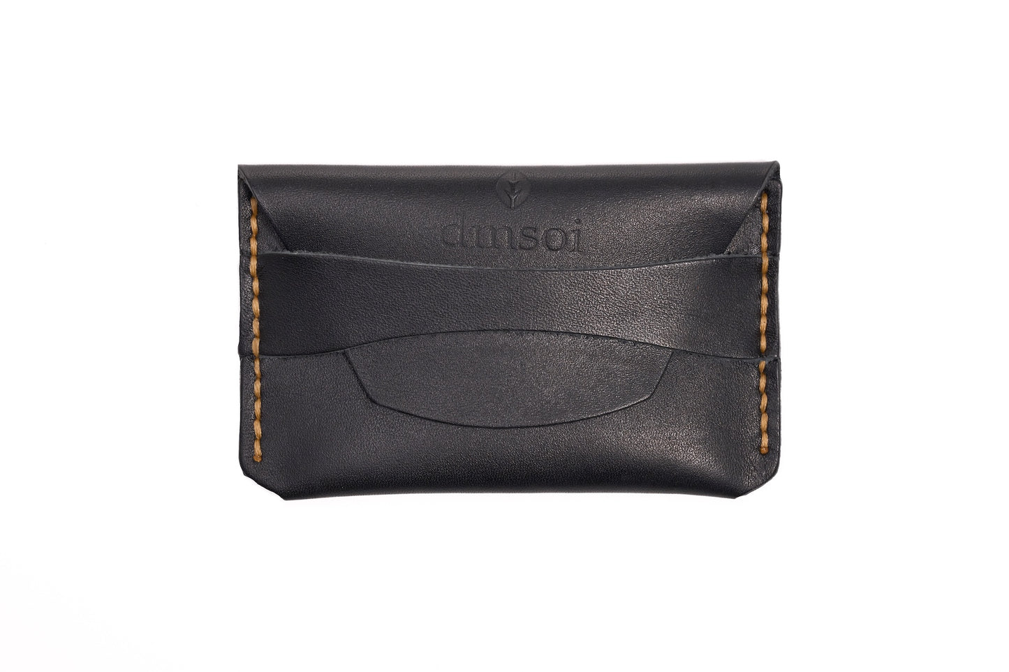 Siyah El Yapımı dana derisi çok fonksiyonlu kartlık box– Premium El Yapımı Minimalist Bozuk Para, Nakit ve Kartlar için Çok Amaçlı Ceplik. Takı, USB, SD Kartlar ve Küçük Eşyalar İçin