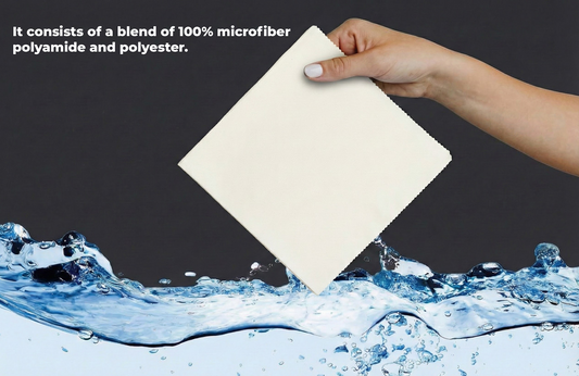 Beyaz Mikrofiber Polyamid ve Polyester karışımı Temizlik Bezi, Araç İç Mekanı, Piyano Black noktaları, Trim, Gözlükler, Kamera Lensleri, Ekranlar ve Hassas Yüzeyler İçin – Yumuşak, Tüy Bırakmayan, Yeniden Kullanılabilir Zikzak Kenarlı Silme Bezi