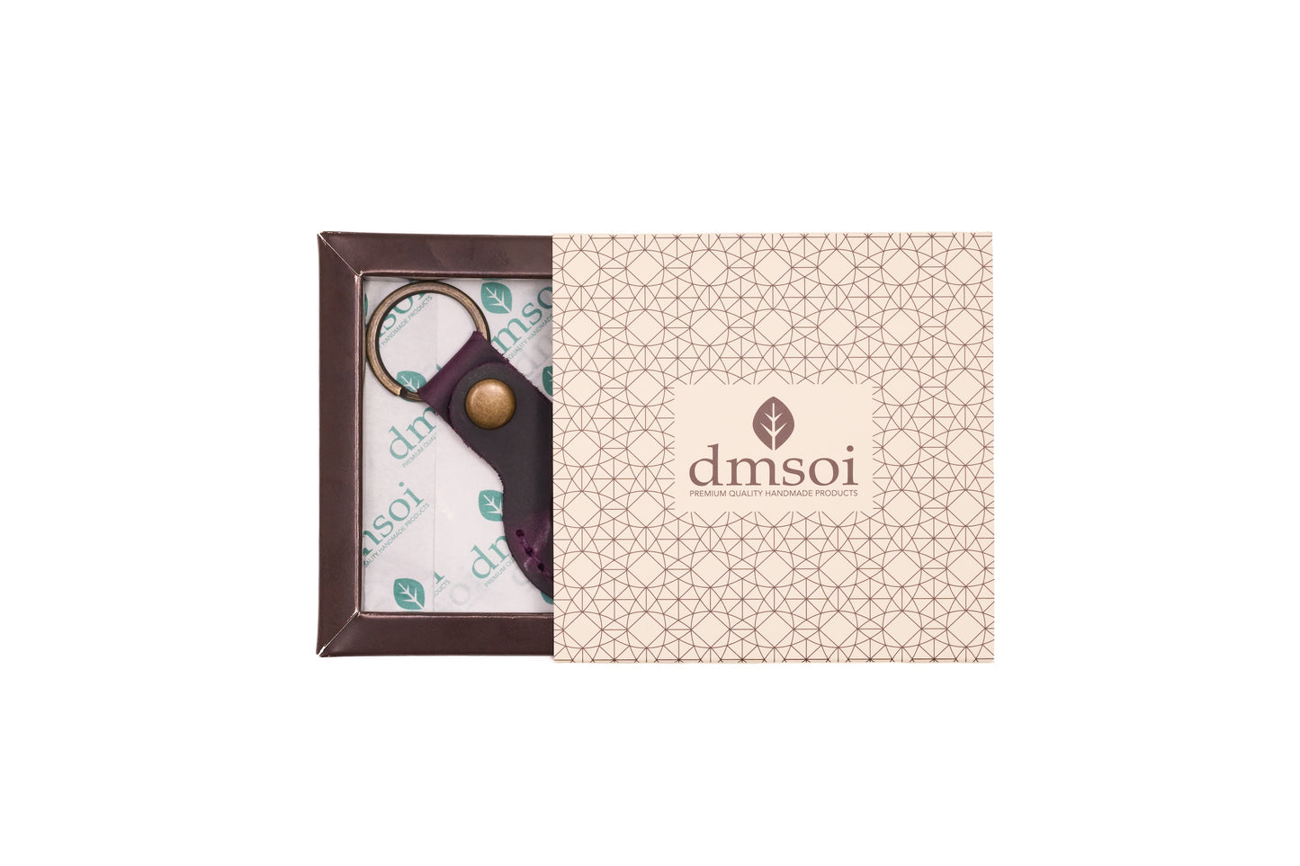 Mor El Yapımı Hakiki Deri Airtag Anahtarlık, %100 El İşçiliğiyle Üretilmiş Dayanıklı Gerçek Deri Kılıf, Apple AirTag ile Uyumlu, Günlük Kullanım İçin Birinci Sınıf Deri Aksesuar