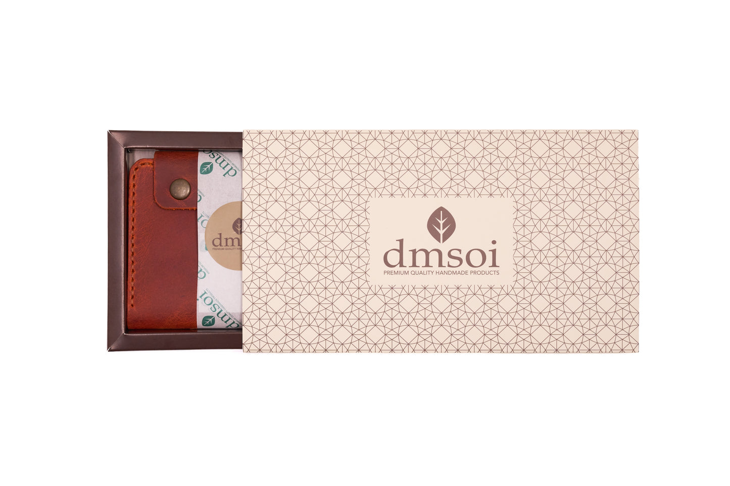 Turuncu Kiremit El Yapımı Deri Erkek Cüzdanı – Özenle Üretilmiş, Hediye ve Günlük Kullanım İçin İdeal