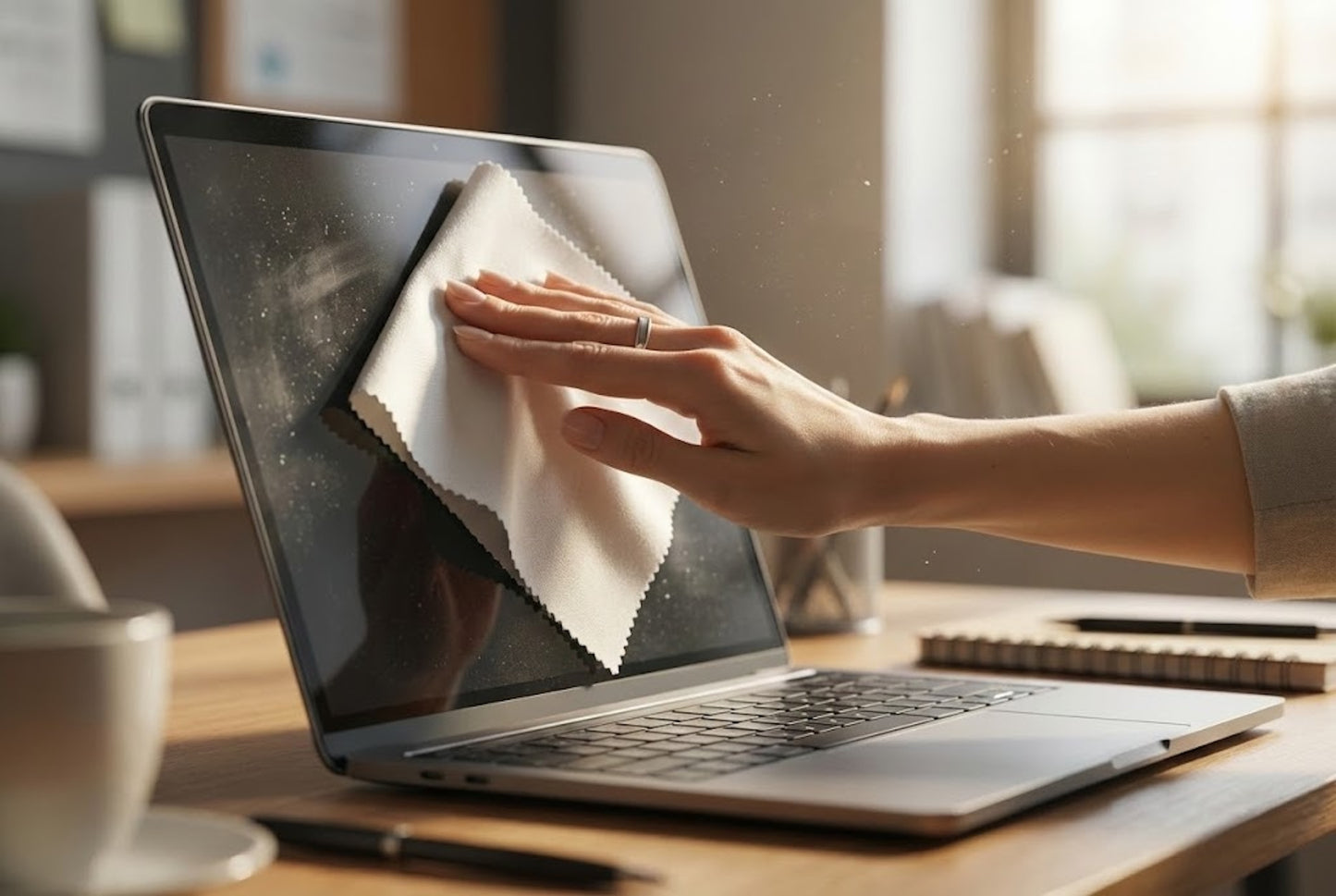 Beyaz Mikrofiber Polyamid ve Polyester karışımı Temizlik Bezi, Araç İç Mekanı, Piyano Black noktaları, Trim, Gözlükler, Kamera Lensleri, Ekranlar ve Hassas Yüzeyler İçin – Yumuşak, Tüy Bırakmayan, Yeniden Kullanılabilir Zikzak Kenarlı Silme Bezi