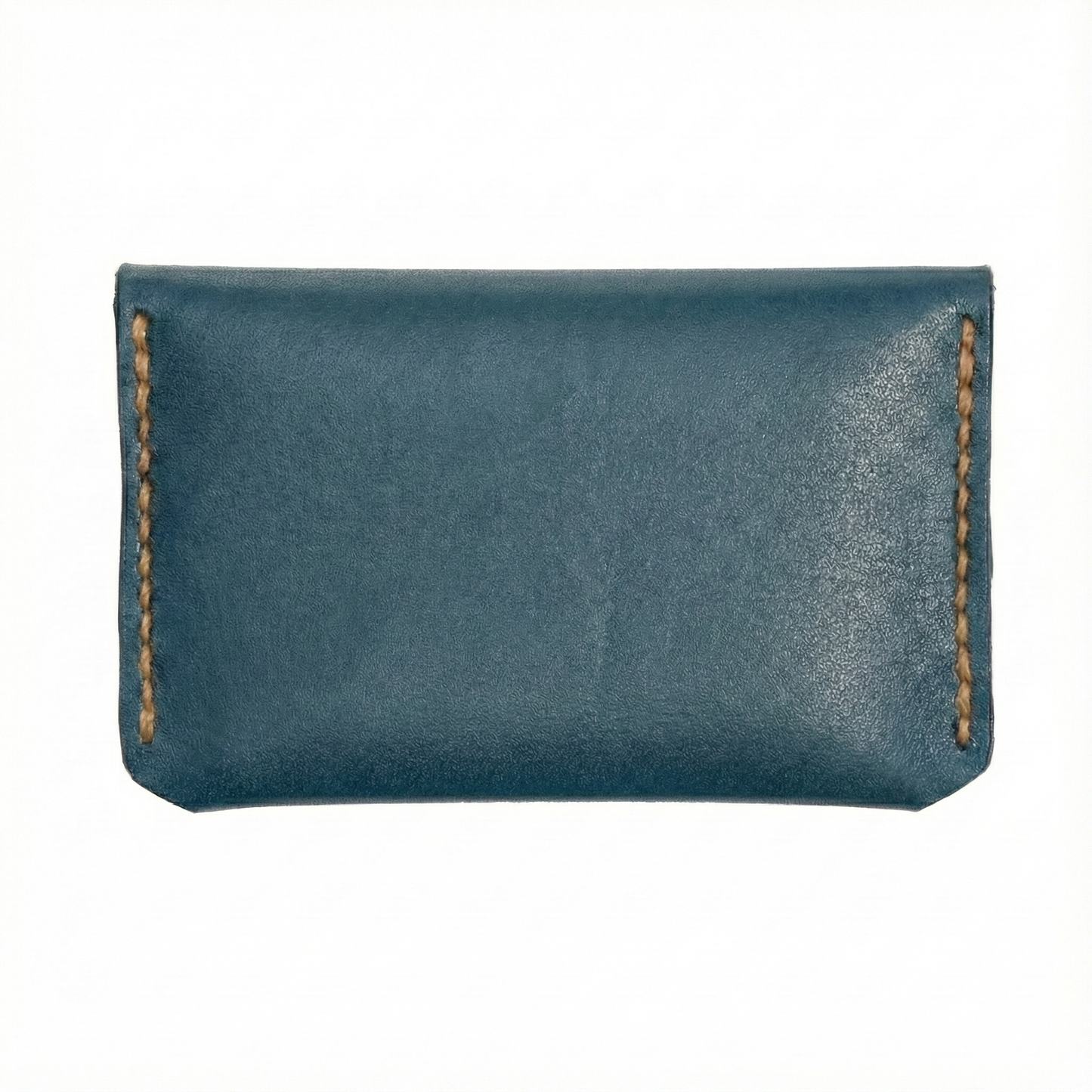 Turkuaz El Yapımı dana derisi çok fonksiyonlu kartlık box– Premium El Yapımı Minimalist Bozuk Para, Nakit ve Kartlar için Çok Amaçlı Ceplik. Takı, USB, SD Kartlar ve Küçük Eşyalar İçin